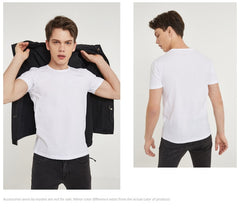 JackJones Men's Cotton T-shirt | Cool Touch Fabric Men's Top Fashion T-Shirt [2020] Brand New Menswear - EcomShopBazer