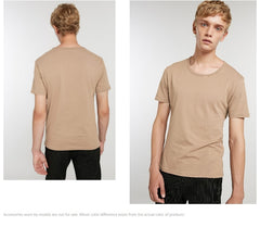 JackJones Men's Cotton T-shirt | Cool Touch Fabric Men's Top Fashion T-Shirt [2020] Brand New Menswear - EcomShopBazer