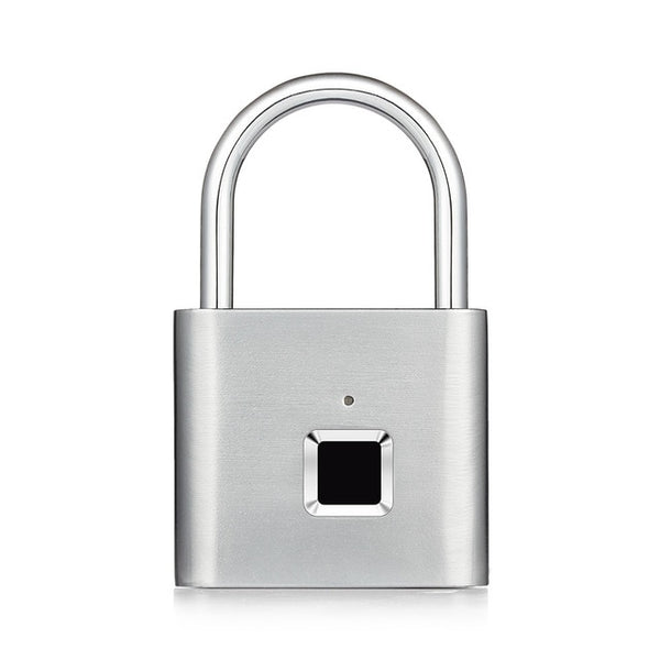 Golden Security Keyless USB Rechargeable Door Lock Fingerprint Smart Padlock [2020] - EcomShopBazer