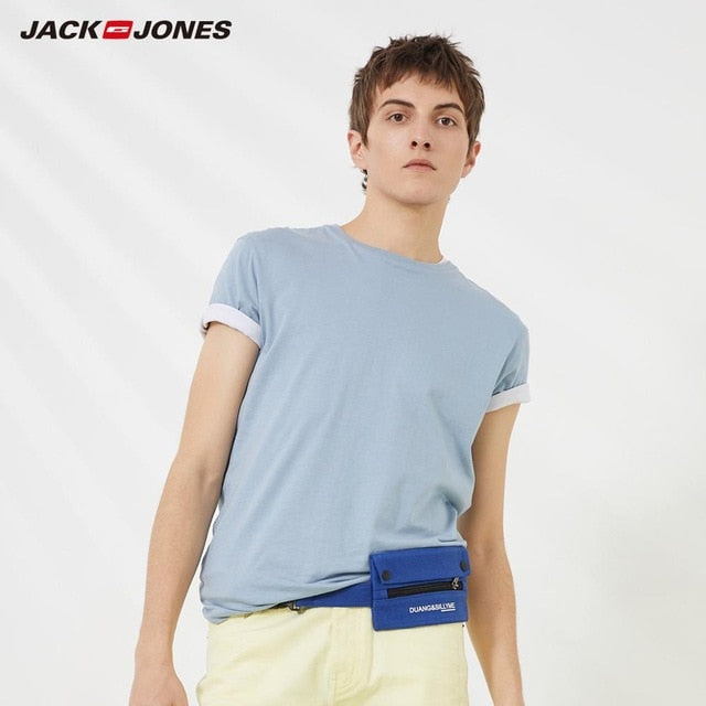 JackJones Men's Cotton T-shirt | Cool Touch Fabric Men's Top Fashion T-Shirt [2020] Brand New Menswear - EcomShopBazer