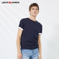 JackJones Men's Cotton T-shirt | Cool Touch Fabric Men's Top Fashion T-Shirt [2020] Brand New Menswear - EcomShopBazer